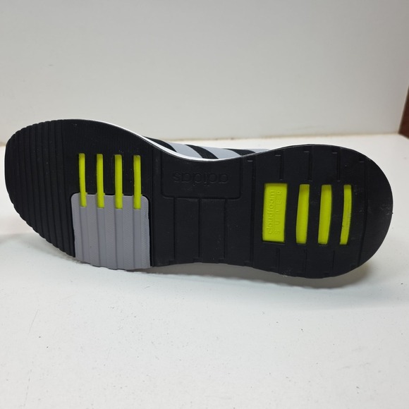 Adidas Racer TR21 Men's Running Shoes Black White with Yellow Accent Size 11 - Picture 11 of 13